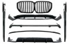 Pachet Exterior Aero Carbon cu Grila Centrala Negru Lucios BMW X5 G05 (2018-2022) M-Tech Black Knight Design Performance AutoTuning, KITT