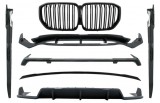 Pachet Exterior Aero Carbon cu Grila Centrala Negru Lucios BMW X5 G05 (2018-2022) M-Tech Black Knight Design Performance AutoTuning