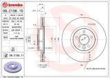 BREMBO 09.C138.11 PRIME LINE - UV Coated Disc frana