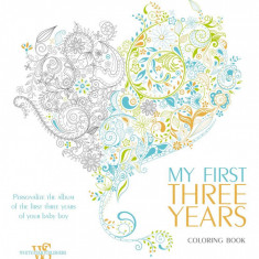My First Three Years Coloring Book | White Star