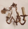 Candelabru bronz cu 3 brațe