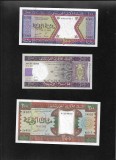 Set Mauritania 2x100 + 200 + 2x500 + 1000 ouguiya unc (6 bancnote) pret pe set