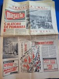 ziarul magazin 1 mai 1964 - ziua muncii ,articol orasul bucuresti