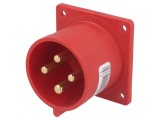 Conector alimentare trifazat 32A 400V IP44