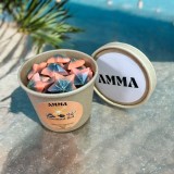Cutie cu ceara parfumata Coconut Sol 150 g, Handmade, Oem