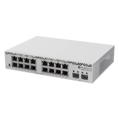 Cloud Smart Switch, 16 x Gigabit, 2 x SFP+ 10Gbps, 1U - Mikrotik CSS318-16G-2S+IN