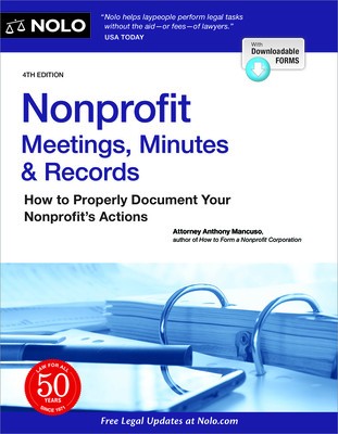 Nonprofit Meetings, Minutes &amp;amp; Records: How to Properly Document Your Nonprofit&amp;#039;s Actions foto