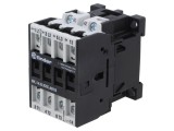 Contactor 4-polar NO x3 24VAC 18A DIN 6K