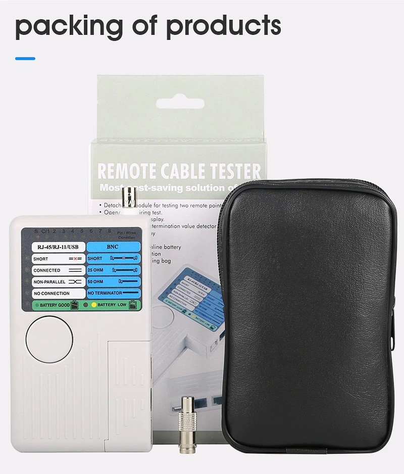 Tester rj45 rj11 BNC coaxial USB tester retea | Okazii.ro