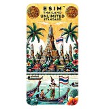 eSIM Thailand, Unlimited Standard, 30 Days
