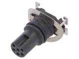 Conector M8 Mamă 6 PIN PCB Soclu
