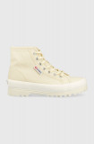 Superga tenisi 2341 ALPINA femei, culoarea bej, S00GXG0