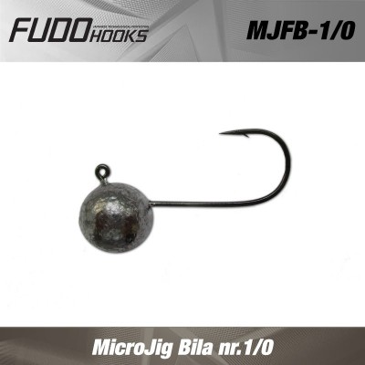 Micro Jig Fudo Bila nr.2 BN black nickel 1.5gr 8buc/plic foto