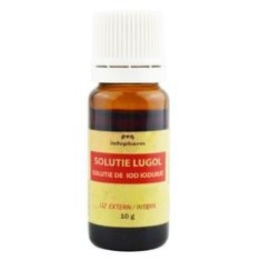 SOLUTIE LUGOL (solutie de iod iodurat) 10ml INFOPHARM