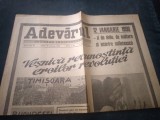 Cumpara ieftin ZIARUL ADEVARUL 12 IANUARIE 1990 ZI DE DOLIU TIMISOARA