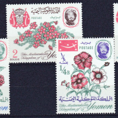 DB1 Flora Flori Yemen 6 v. MNH