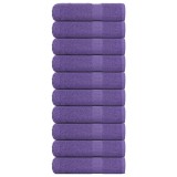 Gossi prosoape de baie, frogn, 10 buc., violet, 100x150 cm, 360 g/m2