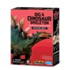 Joc sapa si descopera un dinozaur, Stegosaurus, Dig a Dinosaur Skeleton, 4M