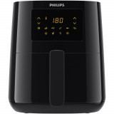 Friteuza cu aer cald Philips HD9252/90, 4.1 L, Afisaj digital, Control temperatura, Negru