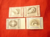 Serie mica Costa Rica 1954 - Industrie , 4 valori