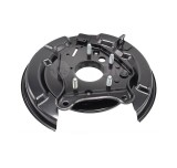Protectie stropire disc frana spate Toyota Land Cruiser (FJ100), 01.1998-11.2007, partea dreapta, metal; cu bolt, OE : 4650360110; 46503-60110,