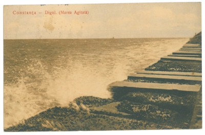 5010 - CONSTANTA, Digul, Romania - old postcard - unused foto