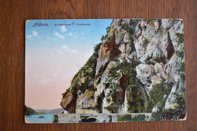 CP Cazanele Dunarii Alduna Kasanpass kuk Temesvar 1918 Dunarea foto