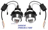 Lupe Bi Led LASER Auto 3&amp;quot; putere 60W luminozitate 10.000 Lumeni 5500k 12V P1-Pro