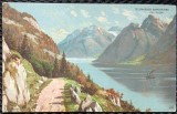 Carte postala, Telemarken Bandakvand Fra Dalen, perioada interbelica