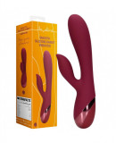 Femeie vibrator iepure iepure de stimulare clitoridiană USB G-spot 20 cm