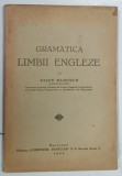 GRAMATICA LIMBII ENGLEZE de ALICE BADESCU , 1935
