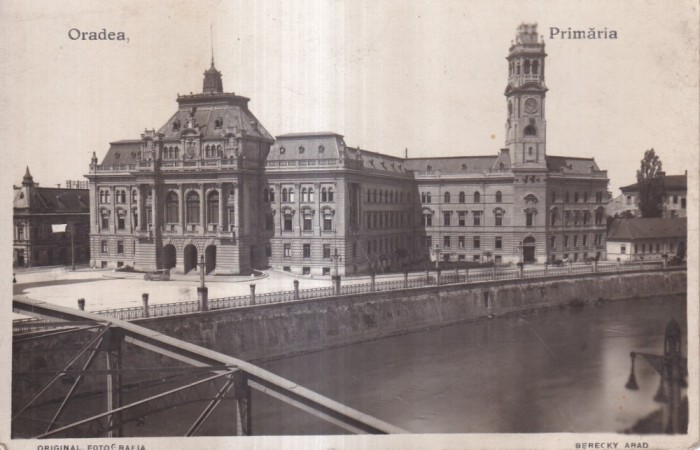 Oradea. Primaria (circulata 1928)