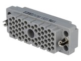 Conector dreptunghiular soclu hermafrodit