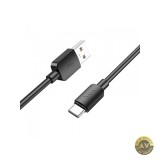 Cablu Date si Incarcare USB-A - USB-C HOCO X96 27W 1m Negru
