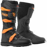 Cumpara ieftin Cizme (boots) cross/enduro - ATV Thor model Blitz XP culoare: negru/portocaliu - marime 42 (US size: 8)