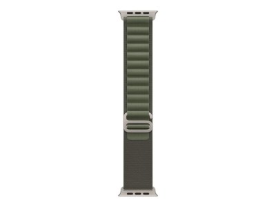 Curea THD Alpine Loop, compatibila Apple Watch Ultra2 49 mm, Apple Watch 45 mm seria 9, Apple Watch SE 44 mm, marime universala, culoarea verde foto