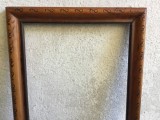 arta / design / vintage - Rama deosebita din lemn pentru fotografii , goblenuri , tablouri sau diverse alte lucruri !