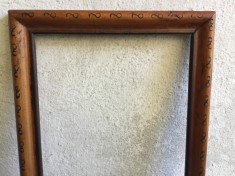 arta / design / vintage - Rama deosebita din lemn pentru fotografii , goblenuri , tablouri sau diverse alte lucruri !