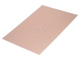 Placă Laminat FR4 Epoxidică 0,6mm 420x297mm Două Feţe