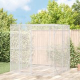 vidaXL Cușcă pentru Păsări Antracit 209x202x214 cm Oțel