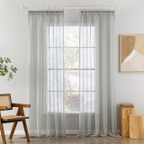 Set 2 Draperii, 140 x 225 cm, Gri - CN