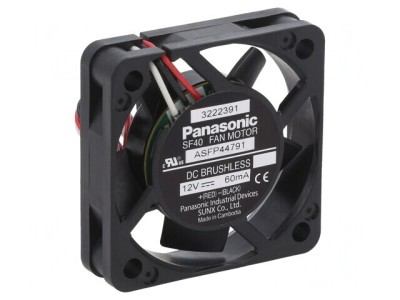 Ventilator axial 12VDC 40x40x10mm foto