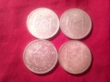 4 Monede 500 lei 1944 Mihai I , 4x12g argint 700 , cal. Fb- Aunc