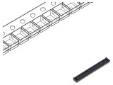 Conector PCB-PCB mamă DF40, 100 pini, vertical, HIROSE