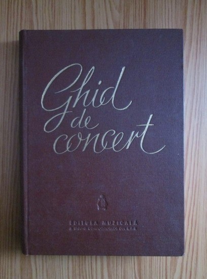 GHID DE CONCERT - EUGEN PRICOPE