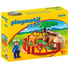 Figurina Playmobil Tarc cu Lei - 1.2.3 foto