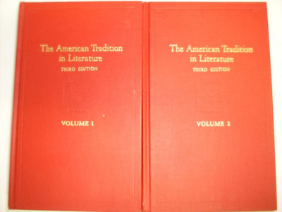 The American Tradition In Literature Vol. 1-2 - Sculley Bradley, Richmond Croom Beatty, E. Hudson ,550098 foto