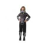Costum carnaval Cyber Hero pentru copii 5-6 ani 110/120 cm