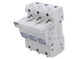 Suport Siguranță LOVATO ELECTRIC 14x51mm, 3 Poli, 50A, 690VAC pentru Șină DIN