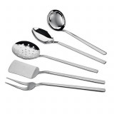 Set Ustensile Bucatarie Inox 5 piese